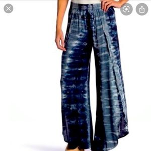 Young fabulous & broke tie dye flares